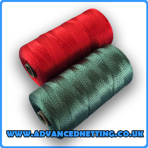 0.75mm (210/4x8) Soft Braided Nylon Twine (1/2 kilo spool)